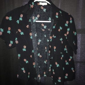 Pineapple button up